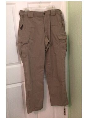 5.11 Tactical Pants Mens 34x32 Khaki Cargo Utility Pockets